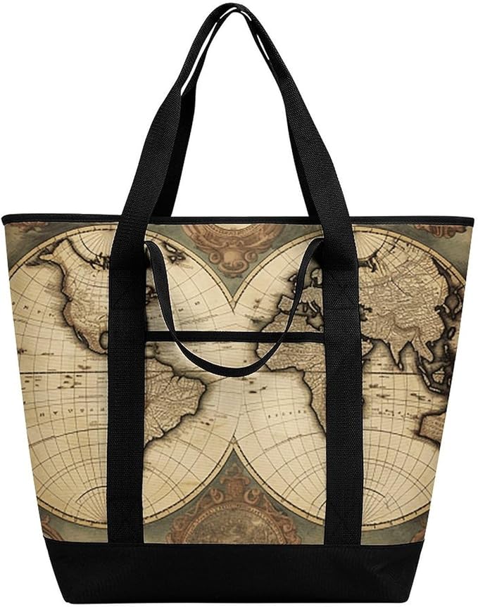 Insulated Shopping BagLarge Reusable Cooler Bags 9cf1f95843ff702322dd3a7d8341689 Printed Foldable Shopping BagTravel Waterproof Shoulder Bag