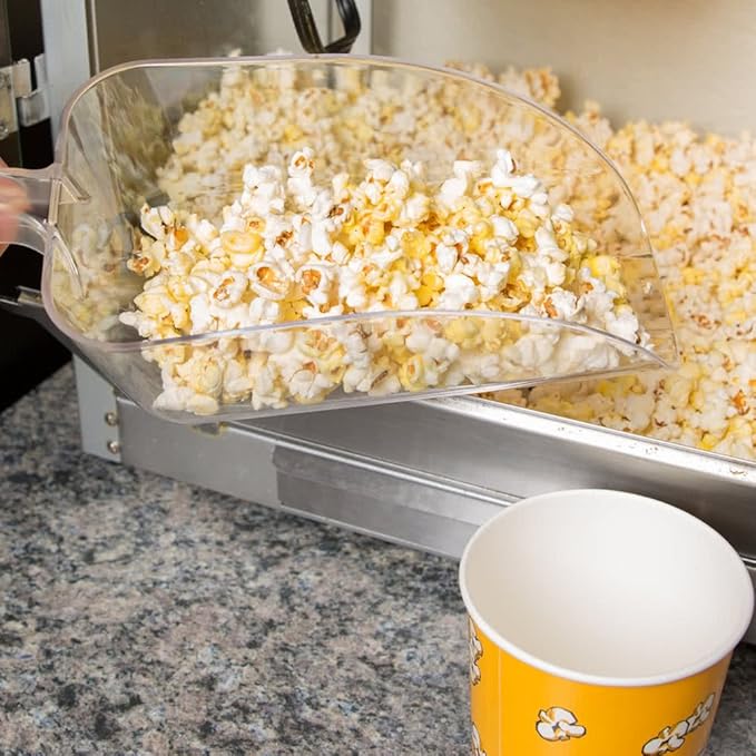 Betolla (2 Pack) 64 oz Polycarbonate Utility Scoops – Heavy-Duty Shatter-Resistant Scoops for Ice Dry Goods Candies Spices Popcorn Flour &amp More