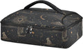 Casserole Carrier Pattern Golden Thread CatInsulated Casserole Carrier for Hot or Cold Food Thermal Lunch Tote for Potluck Parties Picnic Beach Fits 9 x 13 Inches Baking Dish