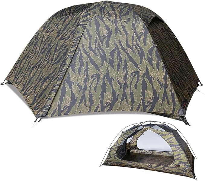 Camping Tent CAMO Backpacking Tent Scout Portable Ultralight 3 Season Tent Waterproof for 2 Person Hiking Mountaineering Trekking