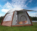Upgrade Inflatable Camping Tent with Pump Easy Setup 4 Season Glamping Tent 2-4 Persons Waterproof Windproof Outdoor Self-Supporting Air Tent-7.8FT x 7.8FT x 5.6FT