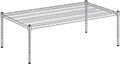 24 x 42 x 14 Chrome Wire Storage Shelf Dunnage Rack Commercial 1 Tier Small Shelf