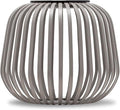 LUUK LIFESTYLE LED Table lamp with Removable Solar Panel (up to 72h Lighting) for Indoor &amp Outdoor use Cordless and Portable Metal cage Design dimmable Brightness Decorative Boho Style Light G
