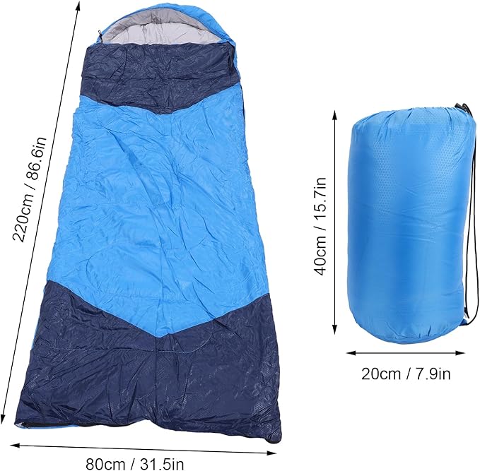 Aramox Camping Sleeping Bag Water Proof All Season Lightweight Cold Weather Warm Sleeping Bag for Outdoor Hiking Backpacking