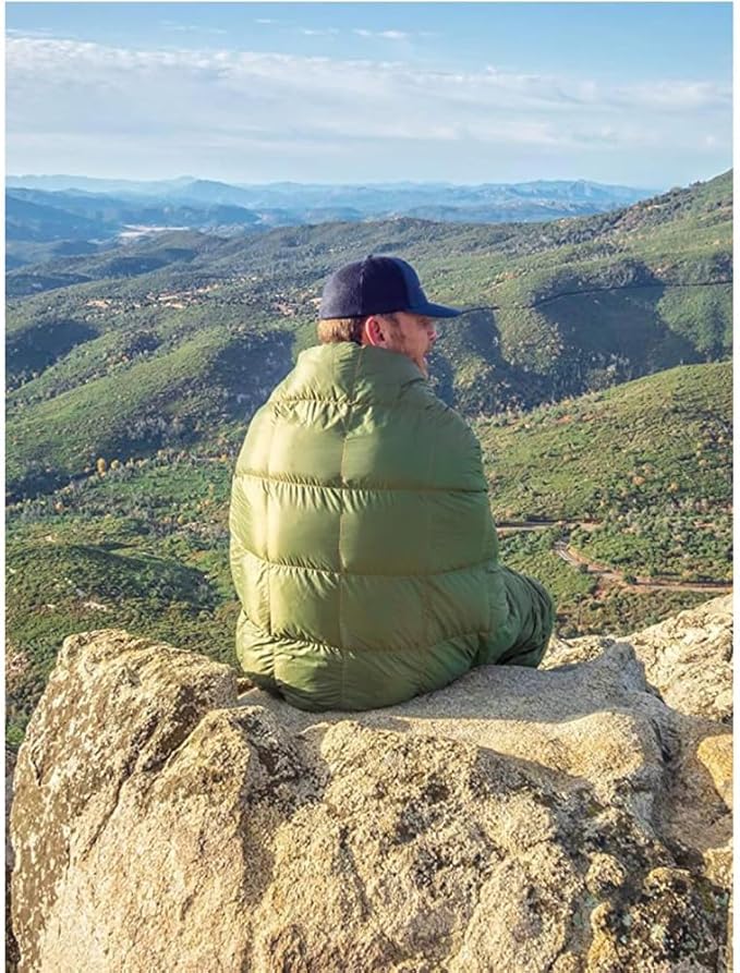 axGear Lightweight Down Blanket Outdoor Travel Puffy Camping Water Repellent Resistant