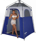 KingCamp Instant Shower Tent Portable Superior Stable Privacy Shelter Large Room Outdoor Toilet Tent with Floor for Beach Camping &amp Hiking Setup in Under 60s