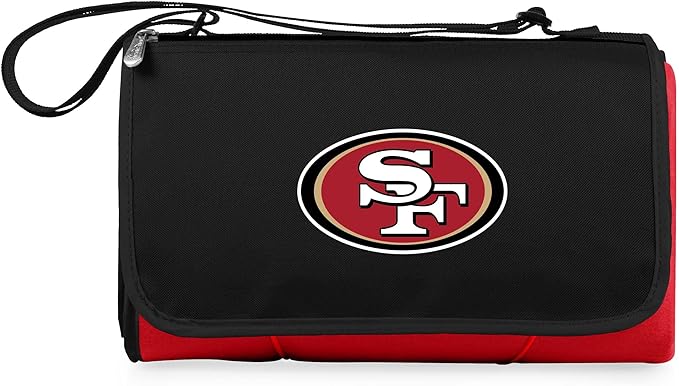 PICNIC TIME NFL Chargers Blanket Tote Outdoor Picnic Blanket - Beach Blanket - Camping Blanket