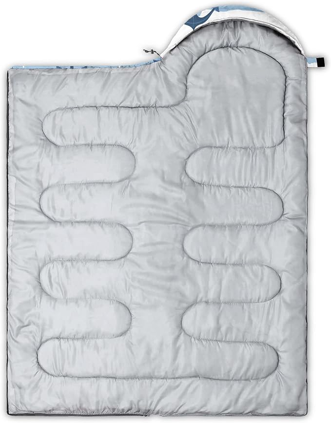 Kids Sleeping Bag for Boys GirlsNautical Anchor-Lightweight Warm Portable Outdoor Indoor-Waterproof Cold Weather Resistant Sleeping Bag for Camping Hiking(Nautical Anchor)