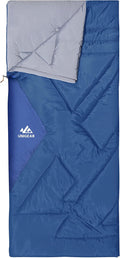 Unigear Camfy Bed 50°F Sleeping Bag– Premium Comfortable Sleeping Bag for Adults and Kids – Lightweight Portable for Warm Weather Camping