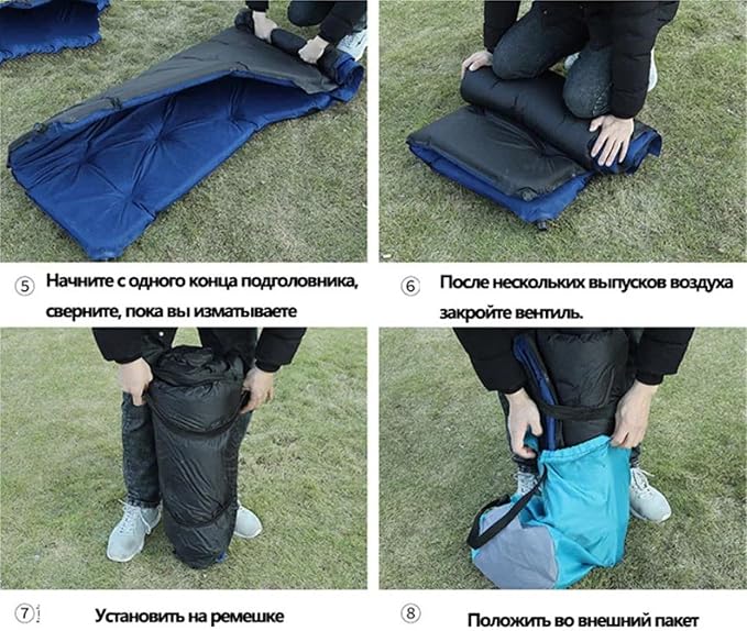 Car Inflatable Mattress SUV Mpv Inflatable Bed Automatic Inflatable Car Bed Rear Travel Sleeping Mat Portable Car Sleeping Mat (Red)