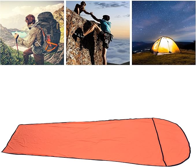 Sleeping Bag Liner Ultralight Polyester Fleece 78.7x31.5in - Soft Comfort Multifunctional Use Ideal for Camping and Travel