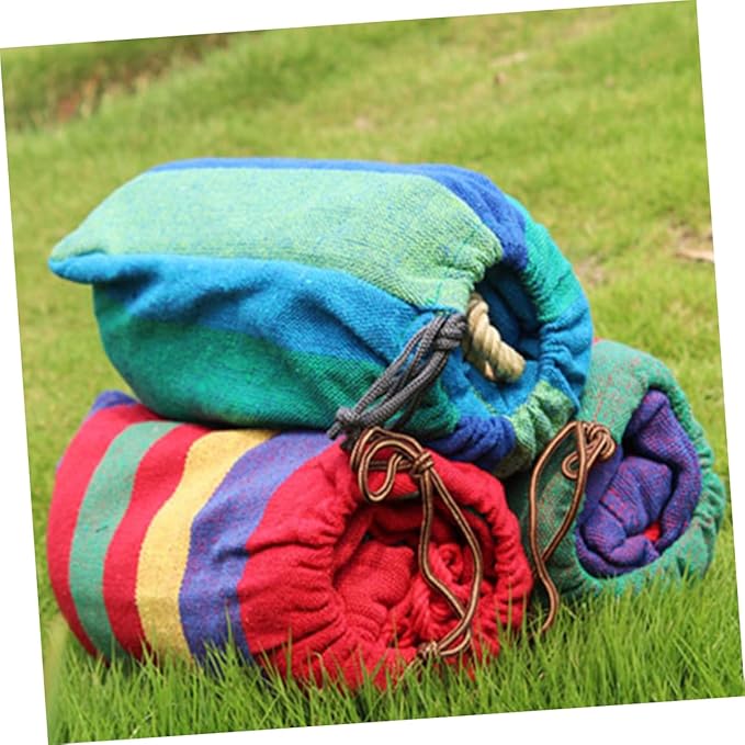 Wide and Thick Canvas Hammock Portable Swing Outdoor Travel Camping Hiking