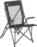Coleman Comfortsmart Portable Suspension Chair Ultra-Comfortable Outdoor Camping Chair with Drink Holder &amp Carry Bag Supports up to 300lbs Great for Camping Tailgating Firepits Patio &amp
