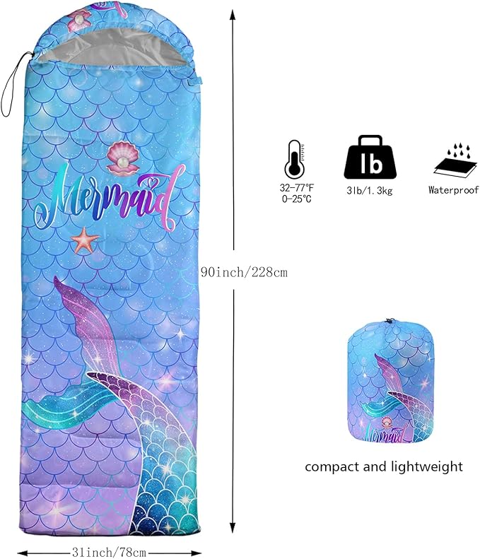 Teen GirlsWomensKidsBoysAdult Sleeping Bag