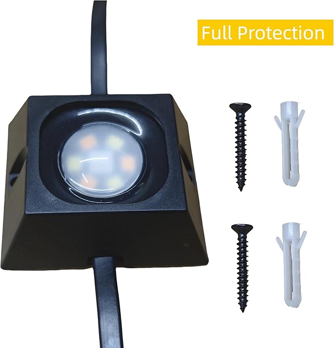 Light Clips Mounts Bracket Compatible with Govee Outdoor Lights ProH70660 PacksBlack