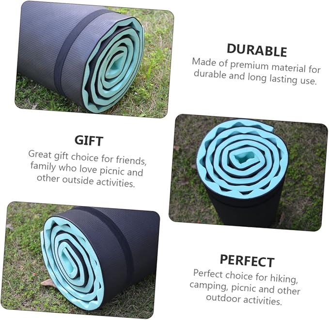 HEMOTON EVA Outdoor Sleeping Pad Waterproof Camping Blanket for Travel Office Napping and Picnics Lightweight and Portable Mat for Camping and Outdoor Use