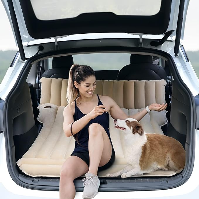 ThinSGO for Tesla Model Y All Version (2020-2026) Air Mattress Inflatable Mattress Air Bed for Tesla Model Y for Camping Outdoor Home