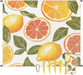 Waterproof Sandproof Beach Blanket 59''×68'' Rose Orange Polyester Outdoor Picnic Blanket with 4 Stakes &amp Storage Bag for BeachCampingVacation White