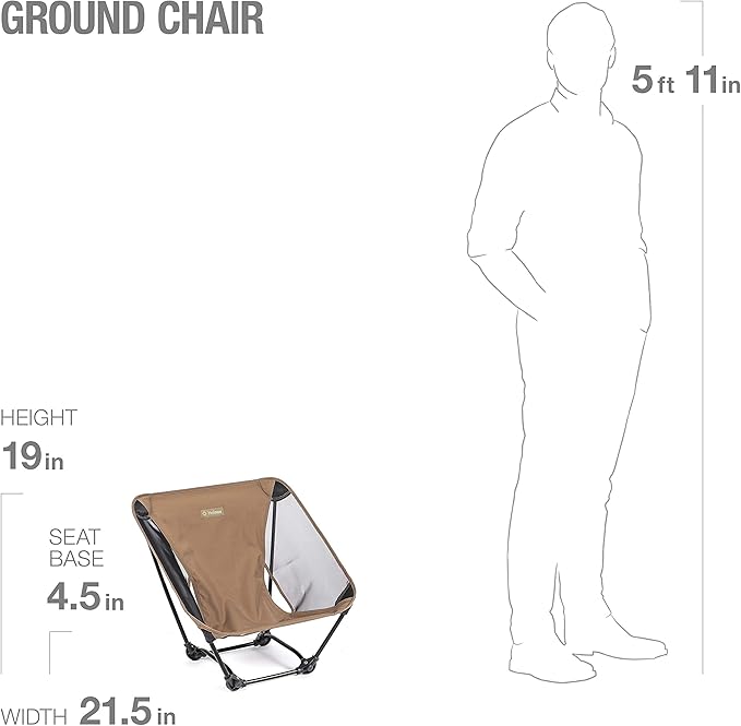 Helinox Ground Chair Ultralight Portable Outdoor Chair
