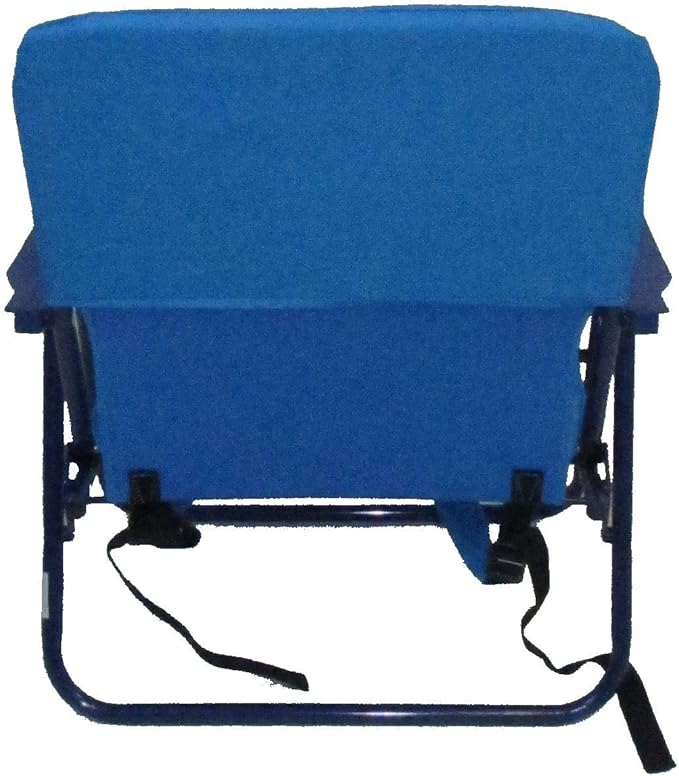 Personalized Imprinted Backpack 1 Position Beach Chair - Pacific Blue