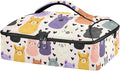 Casserole Carrier Cute Alpaca PatternInsulated Casserole Carrier for Hot or Cold Food Thermal Lunch Tote for Potluck Parties Picnic Beach Fits 9 x 13 Inches Baking Dish