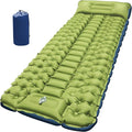 Camping Sleeping Pad Ultralight Camping Mat with Built-in Foot Pump Comfortable Sleeping Mat for Backpacking Car TravelingTentand Hiking
