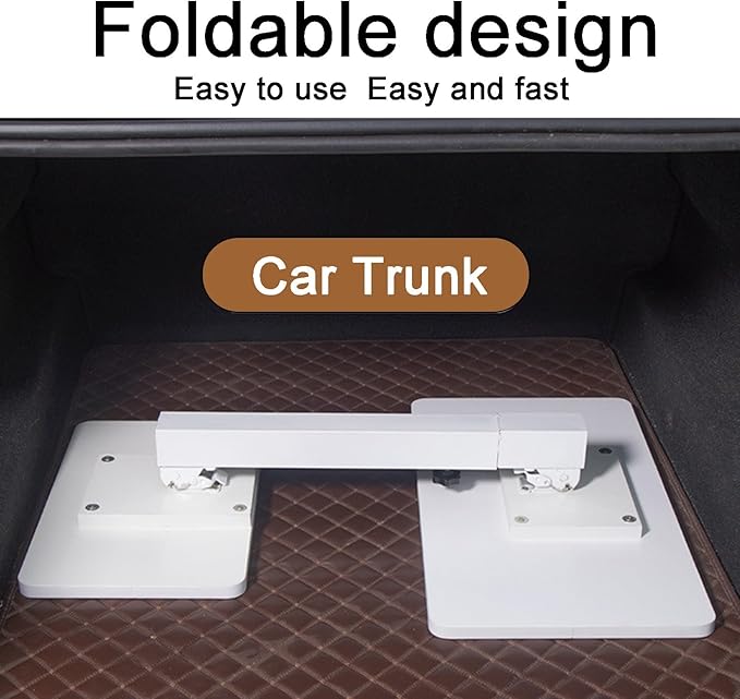 Floating Desk Shelf for Camper Van Traile Adjustable Height for Home Rv Conversion Vehicles Outdoor Camping PicnicBlack-45 * 30cm/18 * 12in