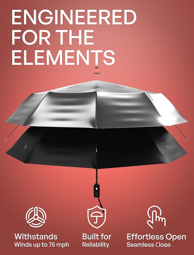 Beach Blanket and UV Umbrella – Sandproof Mat and Wind-Resistant Shade for Outdoor Comfort at The Beach Park or Festivals