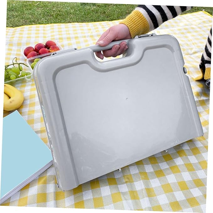 Folding Outdoor Table Portable Camping Table for Picnics and Lightweight and Compact Design for Beach and Outdoor Activities Single Unit