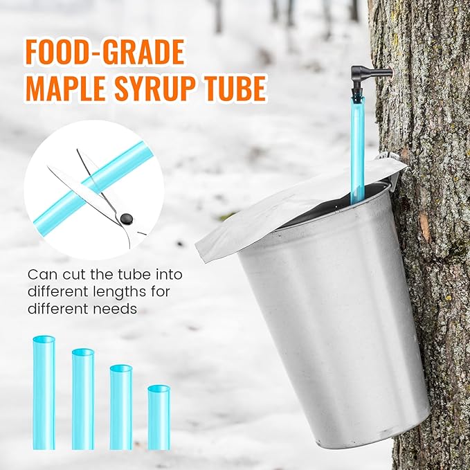 120 Ft Maple Syrup Tree Tapping Tubing Line