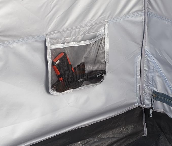 E-Z UP Camping Cube 6.4 Converts 10' Straight Leg Canopy into Camping Tent Limeade