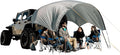 Trail Gear Oasis 2-in-1 Rain Cover &amp Tailgate Shade for Jeep Wrangler – Waterproof Easy Setup Fits 2-Door &amp 4-Door Models