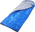 Balacoo Outdoor for Adults Lightweight Waterproof Cold Weather Envelope Sleeping Sack with Hollow Cotton Filling 1.3kg Blue for Camping Hiking