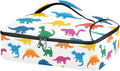 Casserole Carrier Cartoon Dinosaur PrintInsulated Casserole Carrier for Hot or Cold Food Thermal Lunch Tote for Potluck Parties Picnic Beach Fits 9 x 13 Inches Baking Dish
