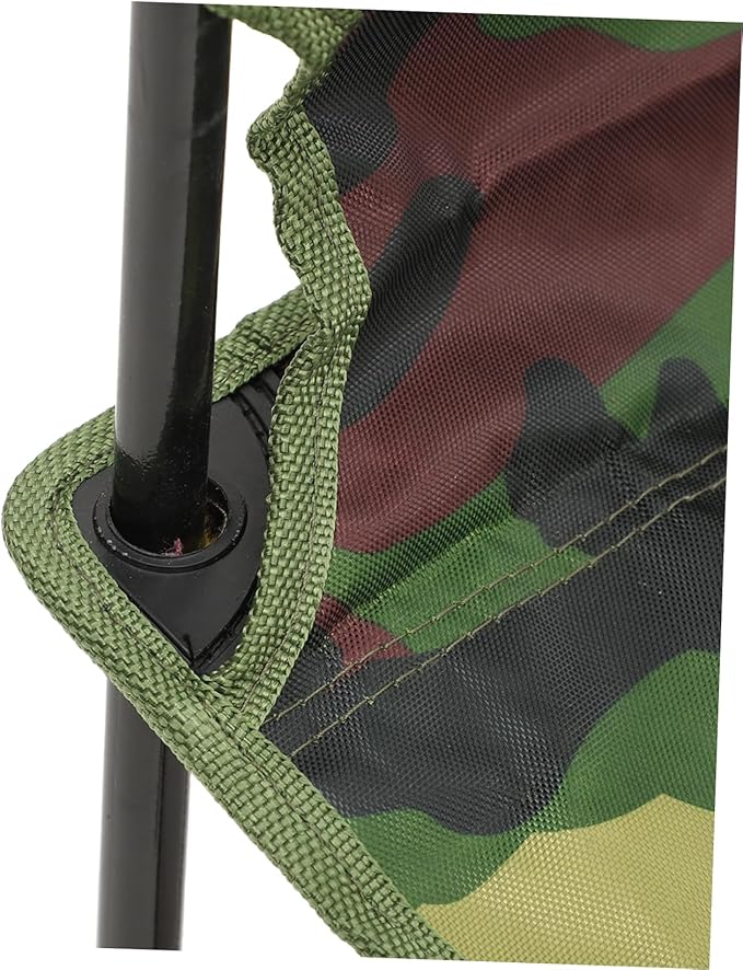 Folding Fishing Chair Portable Outdoor Fishing Stool Backrest Compact Design for for Camping Hiking