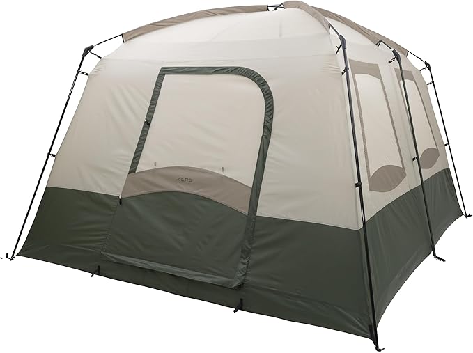 ALPS Mountaineering Wildwood Two-Room Tent - Olive/Taupe