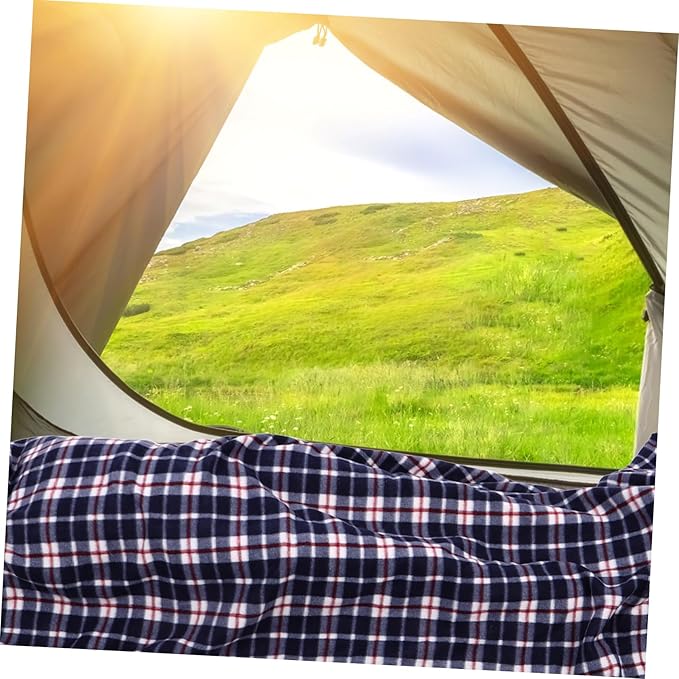 Portable Down Liner for Adults Lightweight Foldable Camping and Hiking Sack with Soft Fleece Warm and Space Saving Outdoor Blanket for Travel Picnic and Backpacking