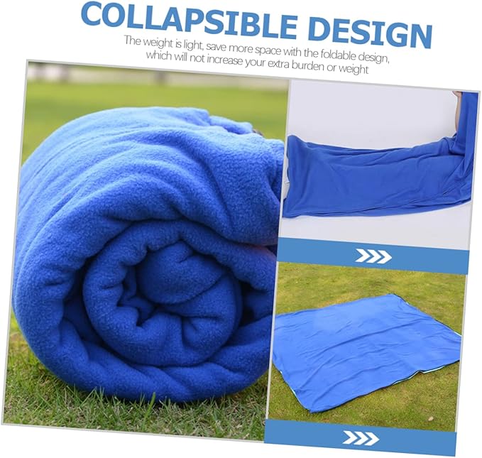 POPETPOP Double Sided Picnic Rest Blanket Breathable Winter Camping Blanket Portable and Moisture Outdoor Accessory for Family Fun and Comfort The Go