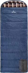 Teton Celsius XL 25F 20F 0F Degree Sleeping Bags All Weather Warm Sleeping Bag for Adults and Kids Camping Season Compression Sack Included