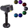 LedMAll Motion Snow Fall Full Spectrum Star Effects 7 Color White Laser Christmas Lights Decorative Lights Remote Control
