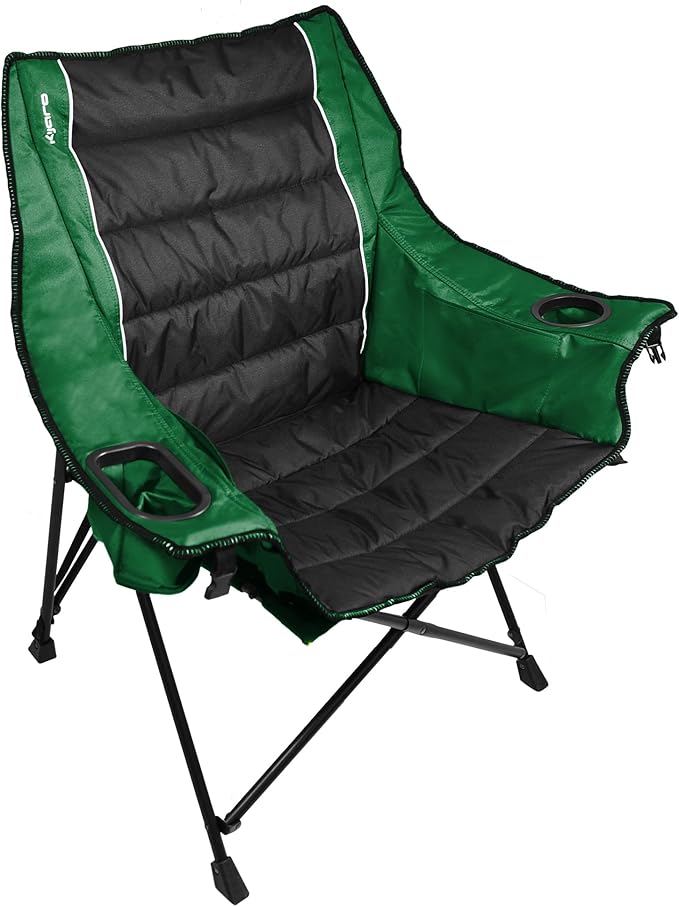 Kijaro Quilted Club Chair - Jasper Green