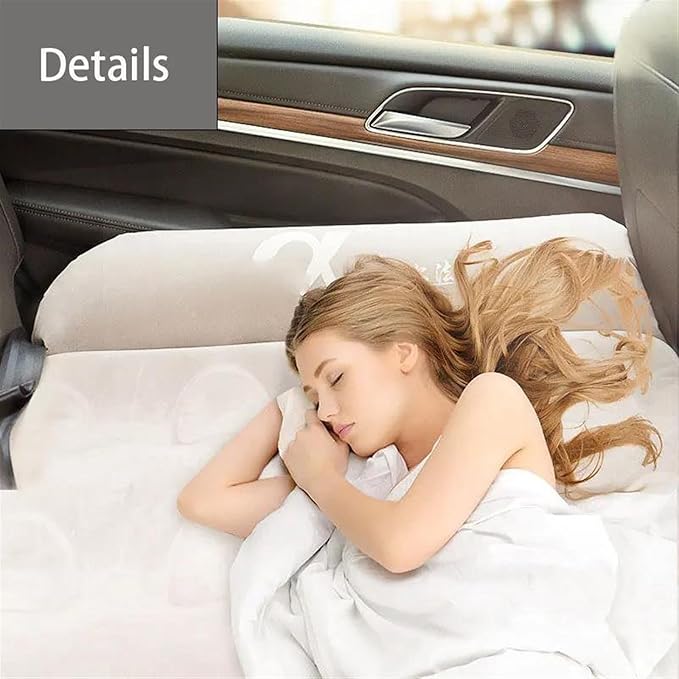 Inflatable Mattress Car Back Seat Sleeping Pad Camping Travel Mattress 80x150 Cm Size Multifunctional Inflatable Sofa