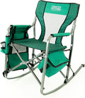 Creative Outdoor Collapsible Folding Rocking Director Chair | Camping Picnic Beach &amp Patio