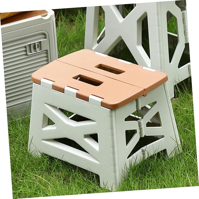 GANAZONO Portable Folding Camping Stool Compact Lightweight Outdoor Seat for Fishing Hiking BBQ Beach Trips Easy to Carry Camp Chair