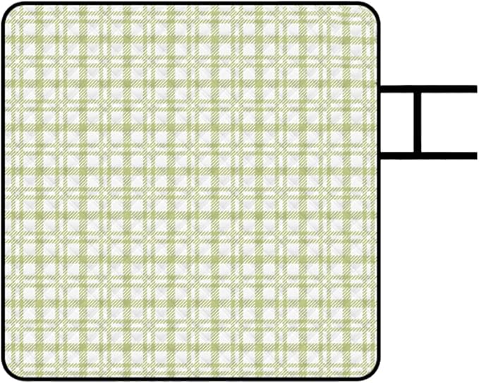 Outdoor Blanket 78.74inchx78.74inch Beach Mat Waterproof for Travel