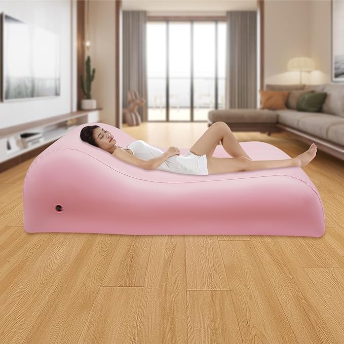 Inflatable BBL Mattress Bed with Hole Supplies Recovery Kit BBL Blow Up Mattress Inflatable Couch Inflation Pump Waterproof Air Mattress Medical Sofa Chair Inflatable Mattress