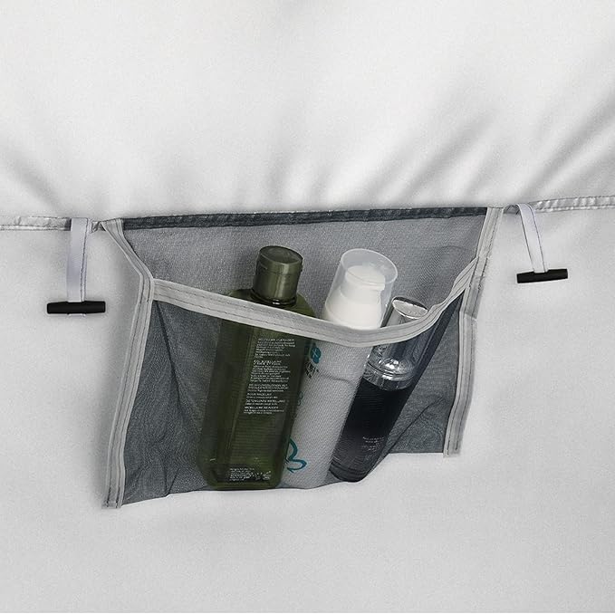 2 Room Shower Tent 7.5 FT Instant Pop Up Shelter with Carrying Bag Privacy Changing Room Tent for Portable Toilet Easy Setup Perfecr for Camping Dressing Outdoor or Indoor