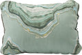 Therm-a-Rest Compressible Cinch Camping and Backpacking Pillow Regular - 14 x 18 Inch Sage Topo Wave Print