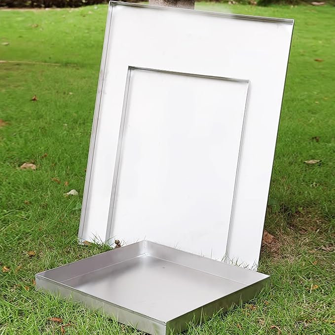 AC Water Catcher Drain Pan - Universal Condensate Tray for Air Conditioner Refrigerator BBQ Oil Catcher Kitchen Organizer &amp Pet Feeding (120x70cm / 47x28in)