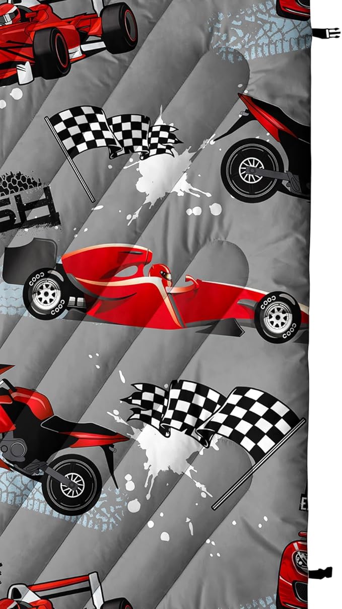 Axolotl Racing Car Lightweight Travel BlanketCooling Red Car Printed Camping BlanketBoys Extremly Gaming Packable Portable Outdoor BlanketWaterproof Travel Blanket for HikingTravelingCampingGrey